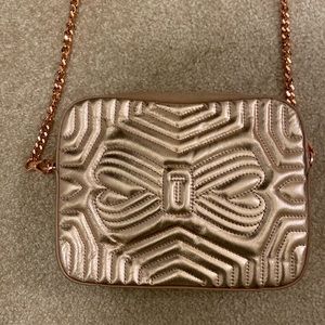 Ted Baker rose gold purse